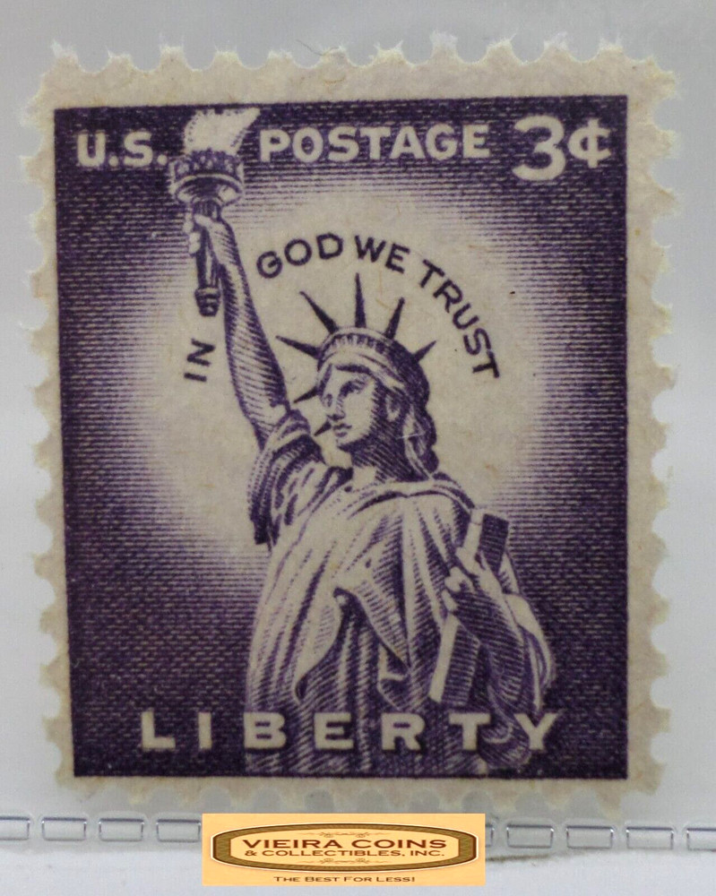 USA Postage Liberty In God We Trust 3 Cents Stamp – #S41697NQ