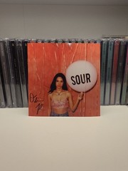 Olivia Rodrigo Signed SOUR UK Exlusive Litho Fanmade Reprint SOUR Balloon