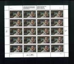 United States 32¢ Writer Tennessee Williams Postage Stamp #3002 MNH Full Sheet