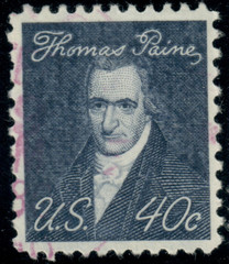 USA – 1968 – Prominent Americans – Thomas Paine – 40¢ – #3842