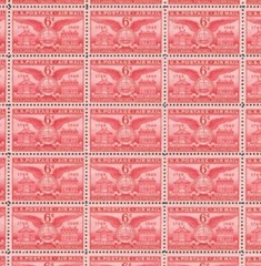 United States 6¢ Alexandria Virginia Air Mail Postage Stamp #C40 Pack of 100