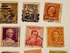 US STAMPS FOR STARTING COLLECTOR VINTAGE USED MISC LOT 31