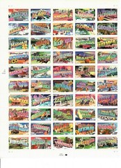 GREETINGS FROM AMERICA 37¢ US Stamps