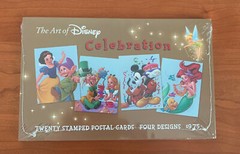2005 US Stamped Postal Cards ART OF DISNEY CELEBRATION 20 Cards 4 Designs SEALED