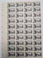 Stamp US Postage 4c 4 Cent Sheet OF 40 Stamps World Refugee Year