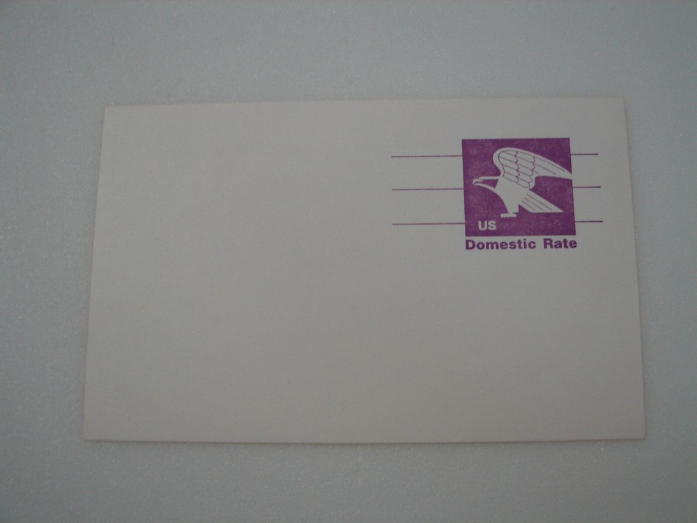 U.S. #UX088 MINT POST CARD RATE CHANGE «B» RATE