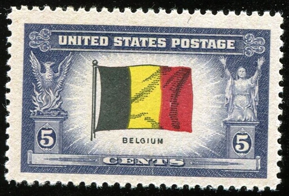 1944 OVERRUN COUNTRY – BELGIUM – Scott #914 – Flawless Original Gum, MNH/OG /238
