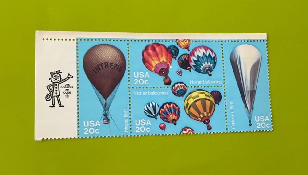 Hot Air Balloon Stamps