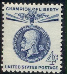 #1147, 4¢ T.G. MASARYK CHAMP. OF LIBERTY LOT 400 MINT STAMPS SPICE YOUR MAILINGS