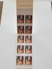 US Stamps Madonna & Child Booklet of Twenty 29c Booklet, $5.80 Scott #BK202A MNH