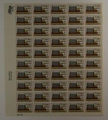 US SCOTT 1500 PANE OF 50 PROGRESS IN ELECTRONICS 6 CENT FACE MNH