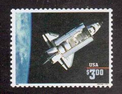 Scott # 2544….$3.00…Spaceship….MNH @FV+ $1