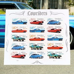 Lowriders Old School USPS(2026) First-Class Forever Stamps – Booklet of 15