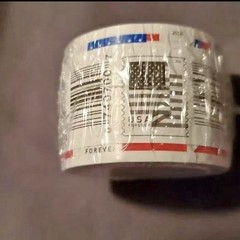 1. Rolls (100 Total) United States American Flag Stamp USPS Mint, Never Hing