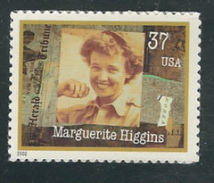 Scott #3668…37 Cent…Woman In Journalism…Marguerite Higgins…3 Stamps