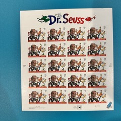 Dr. Seuss 3 Sheets Of 20 Postage Stamps 37 Cent 3835