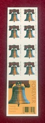 LIBERTY BELL (#4127d) FOREVER Stamps 2008 – Booklet 20 US Stamps (MNH)
