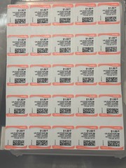 Computer Vended Stamps 250 Stamps Each! $1.00 & $1.50 Super fast Shipping-