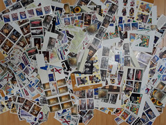 Unused 100 of Multiples & Strips & Singles of 42¢ US Postage Stamps USA FV $42.0