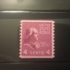 Sc # 843 Presidential Prexies MNH Coil Vertically Perforated