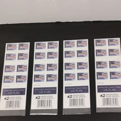 100 Brand New USPS Forever – U.S. Flag 5 Sheets – Unused – $78 Value