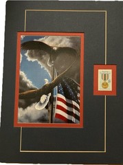 O.O.A.K.Honoring Those Who Served Desert Shield Desert Storm Stamp With Portrait