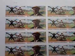 Lot of 5 Negro Leagues Baseball .44¢ USPS Stamp Sheet of 20 Rube Foster