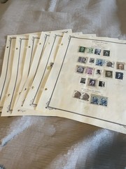 1965-68 US Rotary Press Printing Commemoratives 6 Album Pages