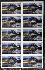 2026USA #6052 Forever Colorado Statehood – Block of 10 From Sheet mint