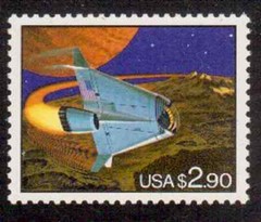 Scott # 2543….$2.90…Spaceship… MNH