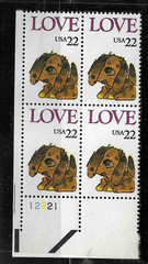 USA SC # 2202 Puppy LOVE . MNH