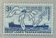 US Stamps Scott # 1069 Great Lakes Transportation MNH