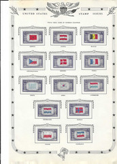 United States 1936/1944 3 Complete Mint /LH Sets FOG Very Fine, Well Centered