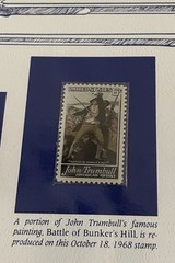 USA Stamp Series Panel Bunker Hill Postal Commemorative Society Pg 9