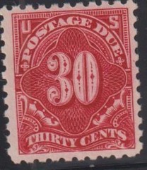 US Postage Dues #J57 MintHinged F – VF