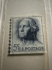 George Washington 5 Cent Stamp