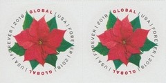 Global International Mail (2 Stamps) Forever Postage Stamps