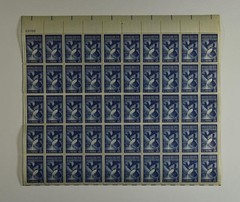 US SCOTT 1090 SHEET OF 50 AMERICAN AND STEEL GROWING 3 CENT FACE MNH