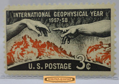1957 – 58 USA Postage International Geophysical Year 3 Cents Stamp – #S41734NQ