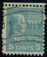USA – 1938 – Presidential Issue – James Monroe – 5¢ – #3174