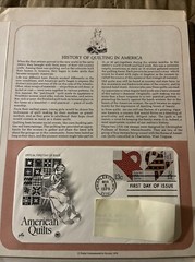 American Quilt Commemorative Stamps $.13 First day of issue March 8, 1978
