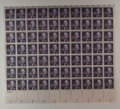 US SCOTT 1177 PANE OF 70 HORACE GREELEY STAMPS 4 CENT FACE MNH