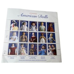 Classic American Dolls Sheets of 15 32¢ Stamps # 3151 Brand New 2 Sheets