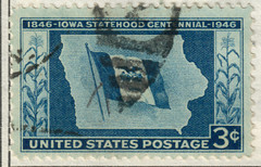 USA – 1946 The 100th Anniversary of Iowa Statehood