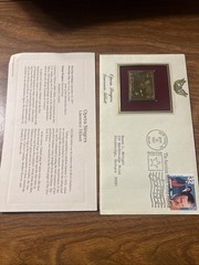 Lawrence Tibbett 1997 FIRST DAY ISSUE 32 CENT STAMP GOLD Opera Singers NY