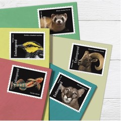USPS Endangered Species First-Class Forever Stamps – Sheet of 20