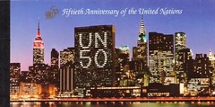 Unused Stamp Booklet United Nations World People 32 Cents 1995 NEW 12 Total