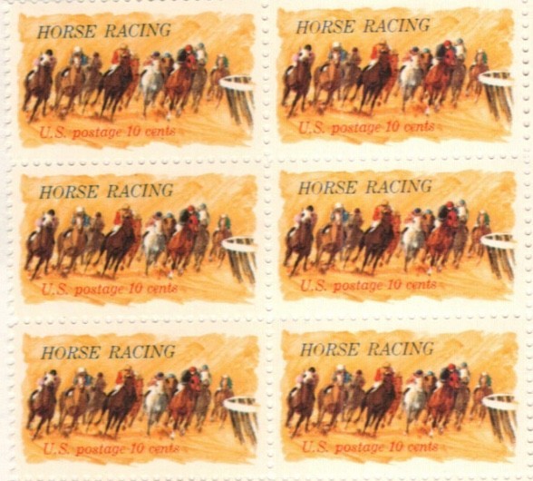 United States 10¢ Horse Racing Kentucky Derby Postage Stamp #1528 Pack of 100