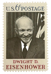 USA 1969 – U.S. PRESIDENT DWIGHT D. EISENHOWER — MNH 6 Cent Stamp — Sc. #1383