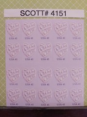 Scott # 4151 Wedding Hearts